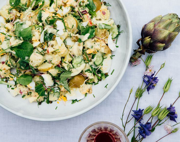 Scandinavian Midsummer Salad