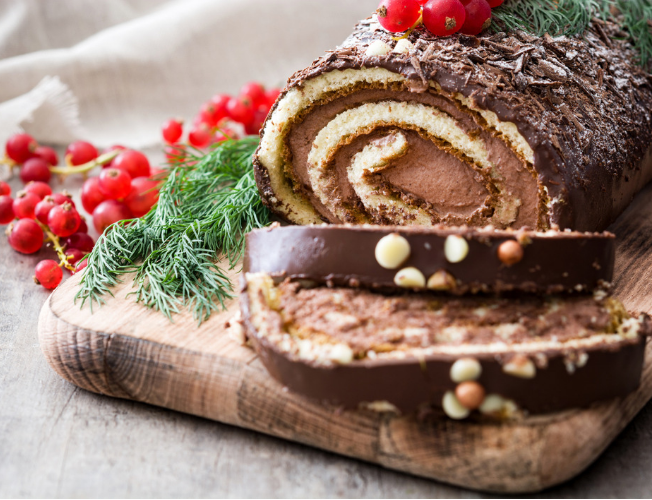 christmas yule log recipe