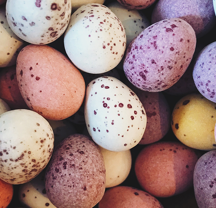 mini egg cookies