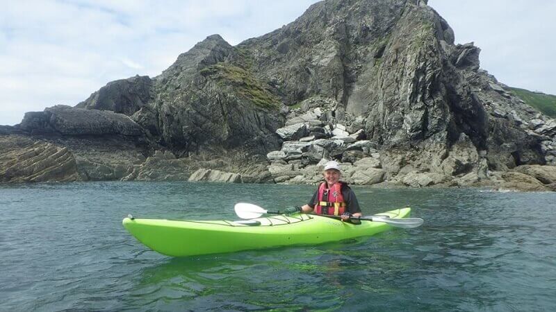 sea kayaking lessons south Devon UK